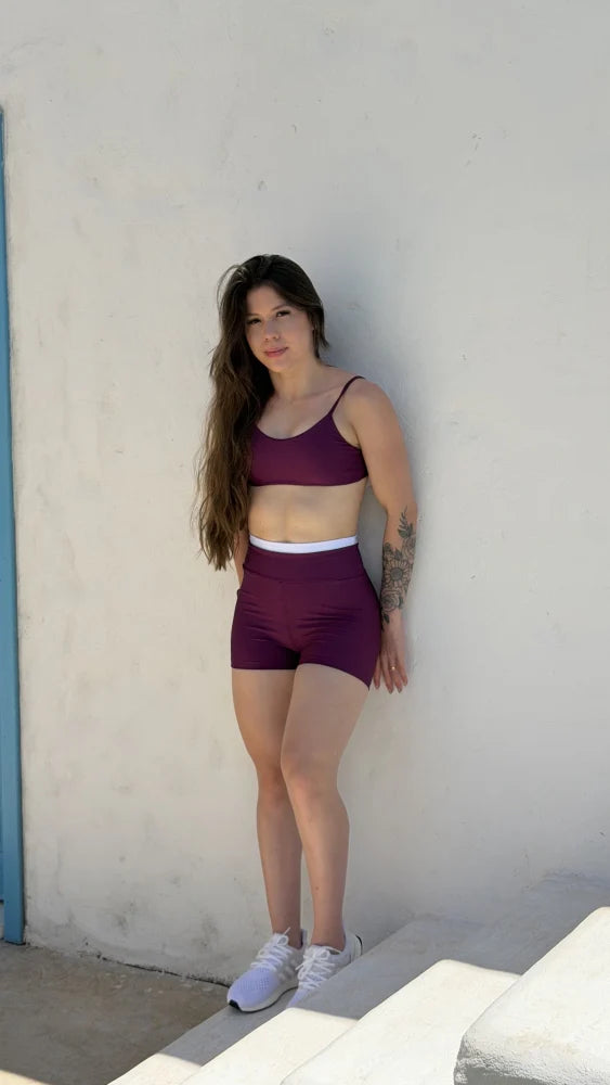 CONJUNTO SHORT LEGGING + REGATINHA