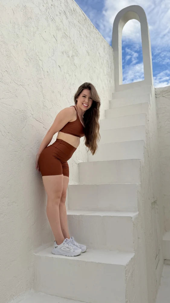 CONJUNTO SHORT LEGGING + REGATINHA